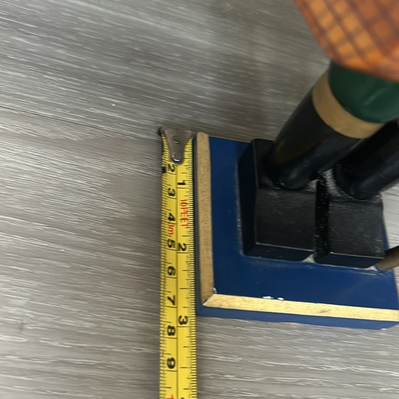 🖤Michael Wolfe 11.5” Christmas Nutcracker Fisherman - Picture 16 of 17